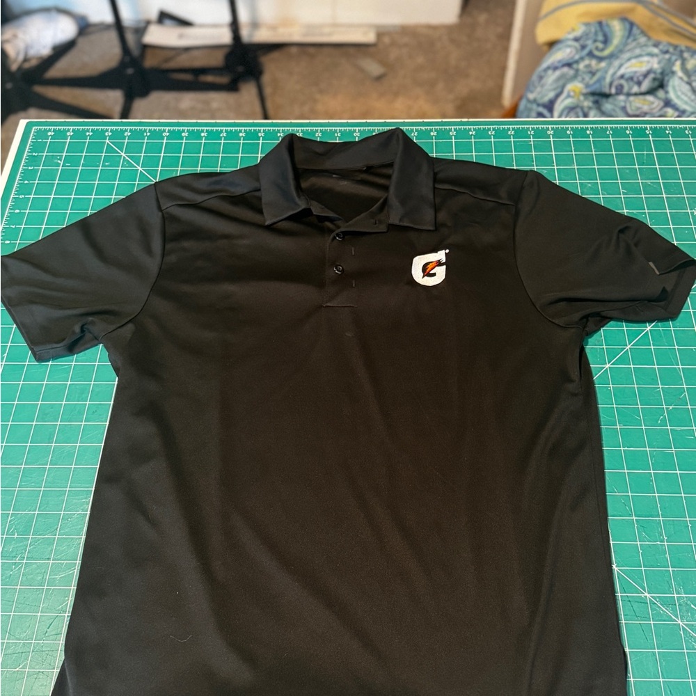 Gatorade Black Polo Shirt for Men